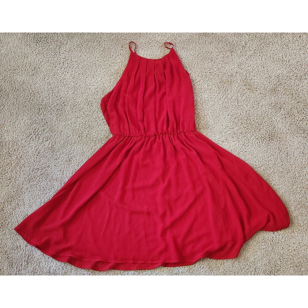 Lush Vibrant Red Dress